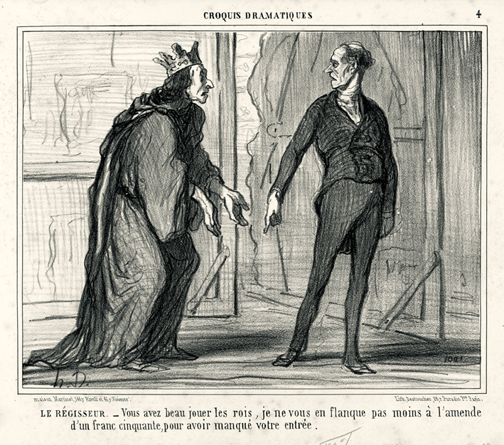  奥诺雷·杜米埃 Honore Daumier ——你扮演好国王